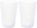 Silipint 1.5oz Silicone Shot Glasses – Pack of 2 Unbreakable, BPA-Free, Non-Toxic, Dishwasher & Freezer Safe Cups – Colored Shot Glasses for Cold Beverages, Cocktails, Travel, Party (Icicle)