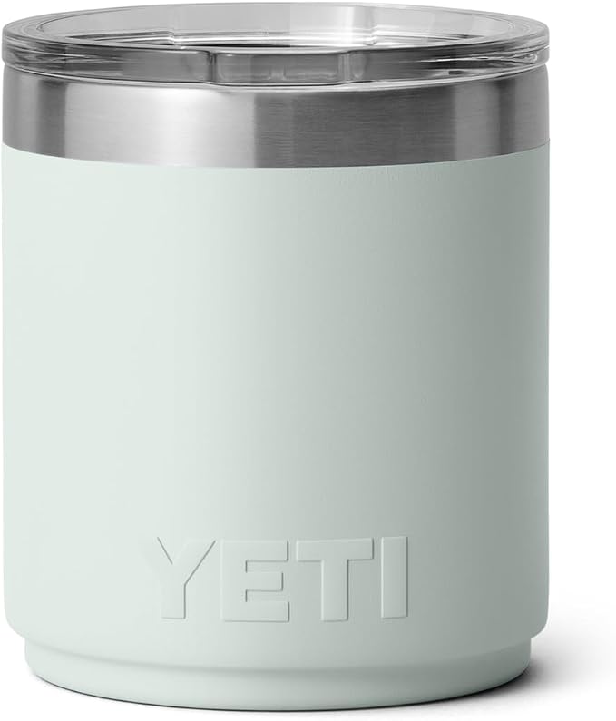 YETI Rambler 10 oz Ceramic Lined Lowball 2.0, Vacuum Insulated with MagSlider Lid, Ridgeline