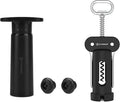 KITCHENDAO Wine Saver Pump with Sound Indicator and 3 in 1 Wing Corkscrew Wine Bottle Opener