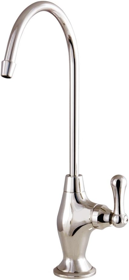 Kingston Brass KS3196AL 1/4 Turn Water Filtration Faucet, Polished Nickel