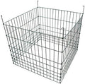 Garden Wire Compost Bin 36x36x30 inches, Green, Garden Bed Fencing