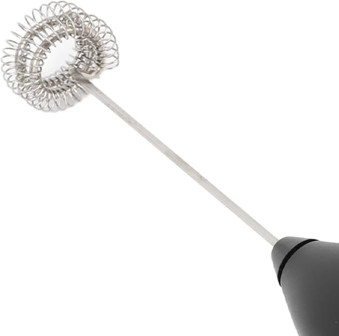 CDQL Fully Automatic Electric Milk Frother, Handheld Milk Frother with Charging Base, Intelligence Electric Milk Frother for Household, Baking