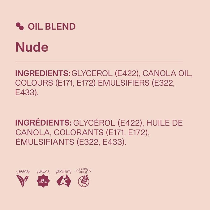 Colour Mill Oil Blend Food Coloring, 20 Milliliters Nude