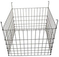 Garden Wire Compost Bin 30x30x24 inches, Black, Garden Bed Fencing