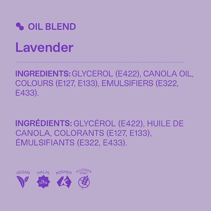 Colour Mill Oil Blend Food Coloring, 20 Milliliters Lavender