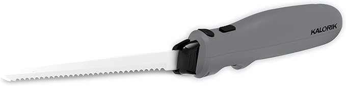 Kalorik Cordless Electric Knife Set, Gray (EM 51426 GR)