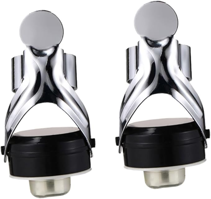 6pcs Stainless Steel Wine Stopper Cava Sparkling Wine Sealer with Pressure Pump for Preserving Freshness and Preventing Waste