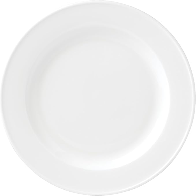 Lenox Dinnerware Set, Studio 1414 Rimmed 12-Piece Set, Service For 4, Bone China Material, Dishwasher & Microwave Safe, Home And Kitchen, Kitchen And Dining, Plates And Bowls Sets (White, 12 Pieces)