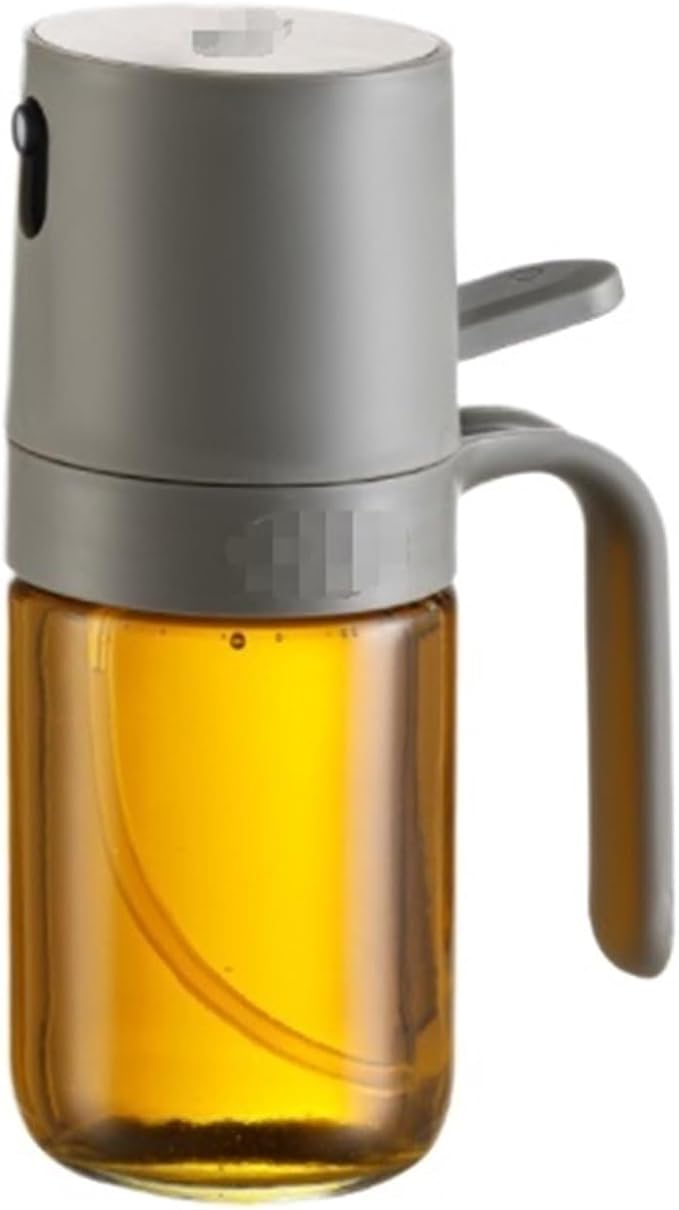 Olive Oil Dispenser Glass Oil Jug Household Olive Oil Dispenser Suitable for Air Fryer Salad Grilling Baking Accessories for Kitchen(180ml)