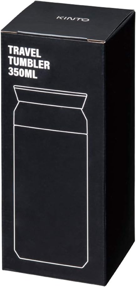 Kinto 20941 Travel Tumbler, 16.9 fl oz (500 ml), Stainless Steel, Vacuum Double Wall Construction, Heat and Cold Retention