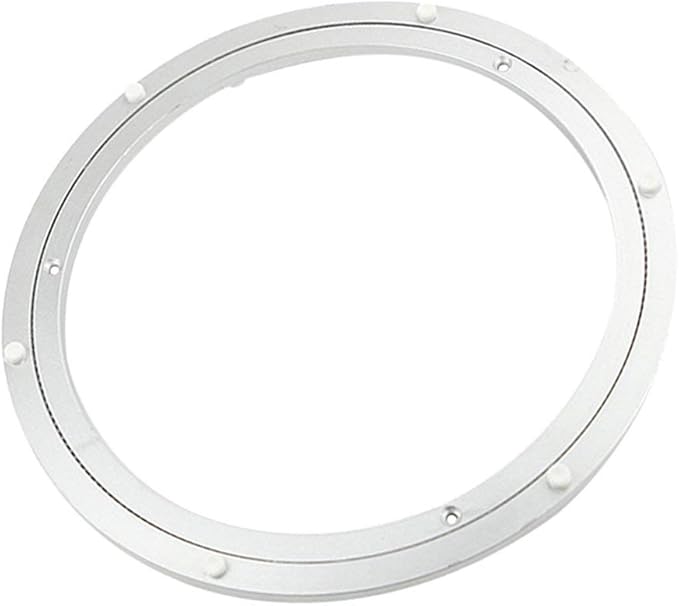 Aluminum Heavy Duty Lazy Susan Rotating Turntable Bearing Swivel Plate Hardware for Dining-Table (18 inch (12mm))