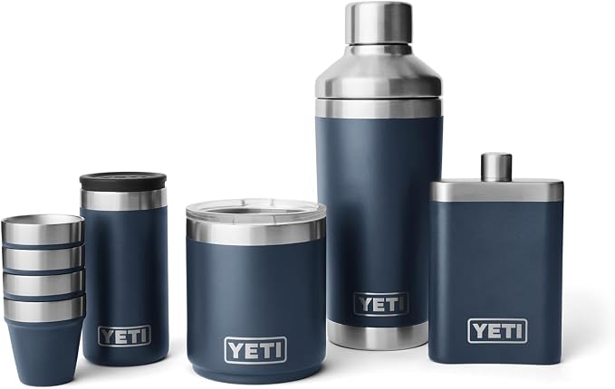 YETI Shot Glasses with Carrying Case, Set of 4