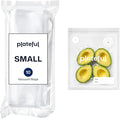 Vacuum Sealer Food Bags (10 x Small) - BPA-Free Pre-Cut Vacuum Sealer Bags for Food Seal, Easy Use, Compact Handheld Reusable Seal For Storage, Air Valve Zipper