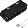 Vacuum Sealer Machine, Mini Plastic Bag Sealer Heat Sealing Machine Food Packaging Bags Clip Handheld Rechargeable,Food Sealer(Black)