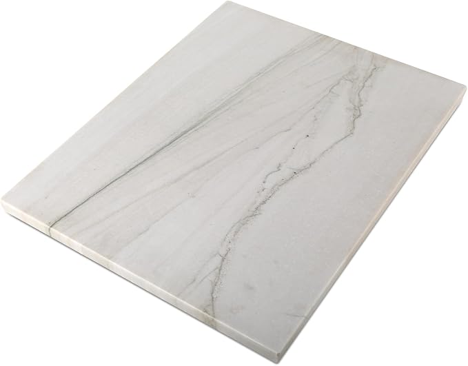 Koville Brazilian Natural Quartzite Cutting Board for Kitchen, 16x20inch Extra Large Hand Crafted Stone Slab for Cheese, Charcuterie, Pastry Board - Wedding Gift, House Warming Gift