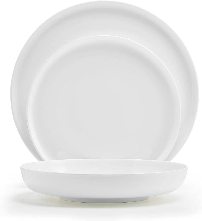 Mikasa Marion Chip Resistant 12 Piece Dinnerware Set, Service for 4
