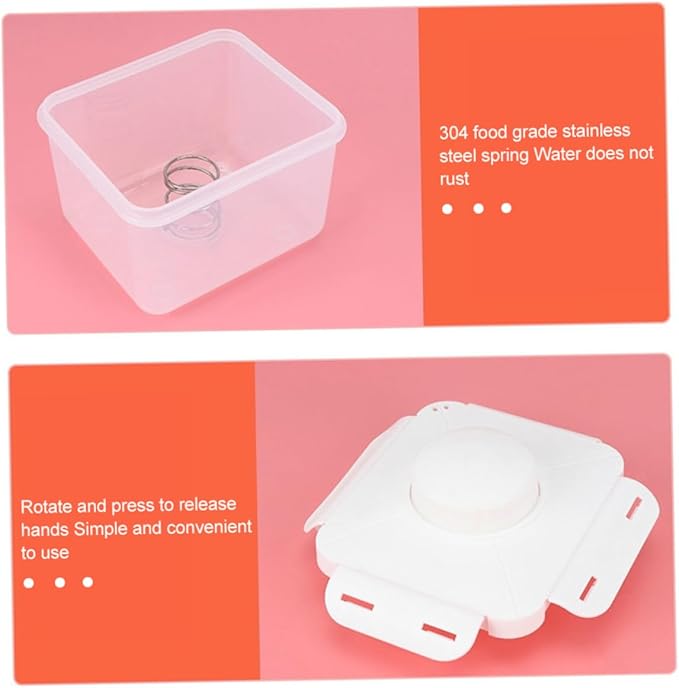 Domestic Squeeze Box Tofu Press Cube Drain Tool Home Drain Container Easy Operation