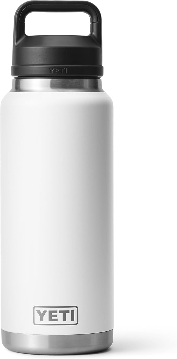 YETI Rambler 36 oz Bottle, Vacuum Insulated, Leakproof, Stainless Steel with Chug Cap