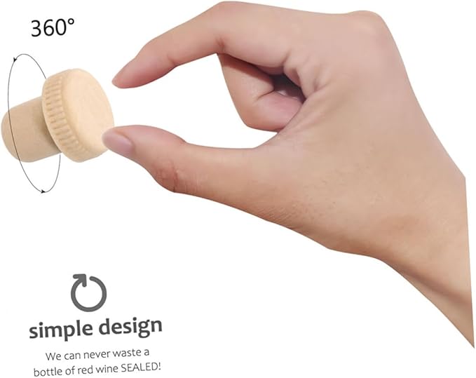 PRETYZOOM 60pcs Assorted Color Wine Bottle Stoppers Polymer Sealing Corks for Wine Preservation Kitchen Accessories for Parties and Home Use