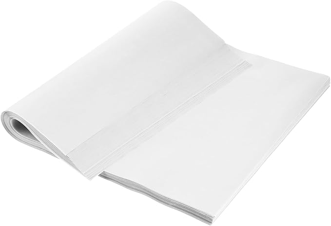 Harloon 200 Pcs Parchment Paper Baking Sheets, Heavy Duty Precut Baking Sheets Nonstick Parchment for Cookies Steaming Grilling Cooking Air Fryer Oven Pan Air Fryer(White,13 x 18 Inch)