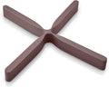 EVA SOLO | Flex Trivet Vintage Brown | Save Drawer Space with This Folding Trivet | Heat-Resistant Silicone & Dishwasher-Safe | Danish Design & Functionality | Vintage Brown