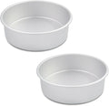 9 x 3 Inch Round Cake Pans Set of 2, Aluminum Round Cake Tin, Baking Cake Pan for Wedding, Party, Family Occasions, Chocolate, Bread. (Round, 9×3 Round Cake Pan, Set of 2)