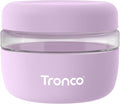 Tronco 16 oz Glass Food Storage & Lunch Bowl Containers with Airtight Lids | Leak & Spill Proof Meal Prep Container & Food Storage Jar for Lunch, Salad, Oats, Soup, BPA-Free, Microwave & Dishwasher Safe