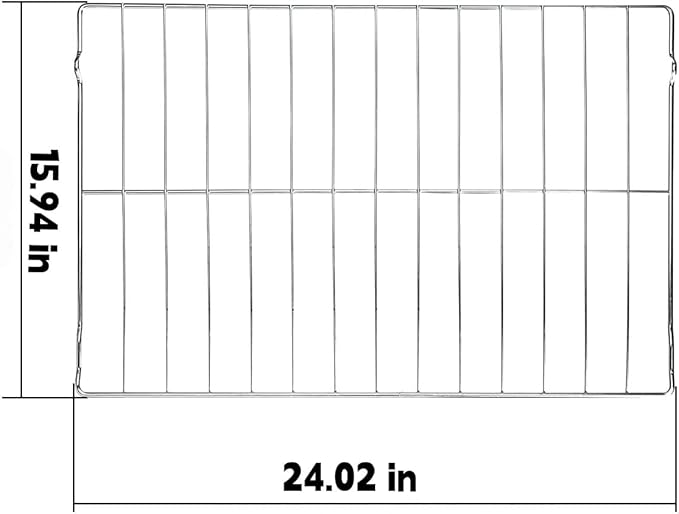 316496201 316496202 Oven Rack Unit 24.02" x 15.94" for Frigidaire Range Oven (Note: Make sure to measure the size accurately before placing an order)
