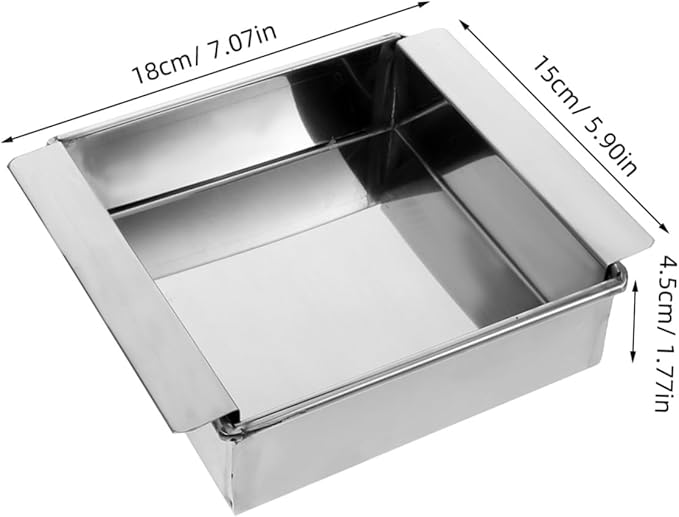 Alipis Tofu Molding Tool Diy Tofu Press Mold Stainless Steel Maker for Home Kitchen
