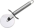 New multifunctional stainless steel pizza cutter 2 in 1 single wheel spatula creative baking tool