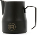 Rocket Espresso 18/10 Stainless Steel Frothing Pitcher | 12oz | (Matte Black)