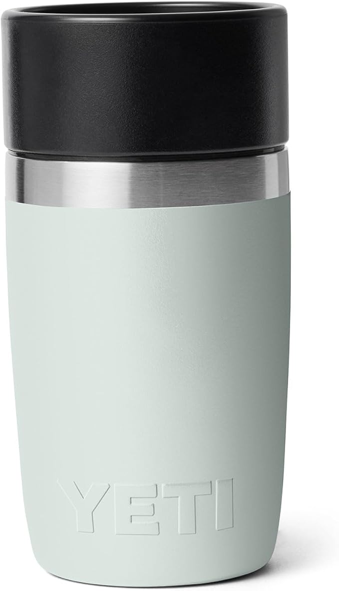YETI Rambler 8 oz Travel Bottle, Stainless Steel, Vacuum Insulated with Leakproof Commuter Cap, Ridgeline