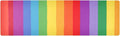 2 in 1 Table Runner Trivet for Hot Pots and Pans Heat Resistant Non Slip Waterproof 39 x 12 Inch Decorative Table Protector for Kitchen Countertop Vibrant Colorful Stripes