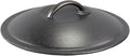 Lodge BOLD Pre-Seasoned Premium Cast Iron Lid - Cast Iron Lid for Skillet, Grill Pan, Griddle, and Dutch Oven - 10 Inch