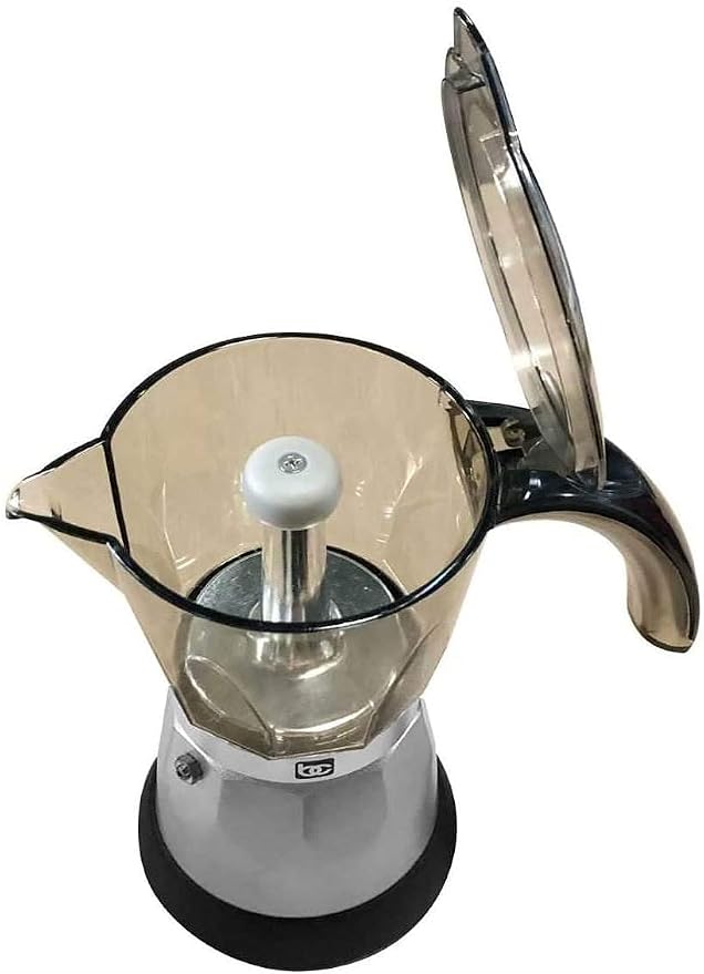 Bene Casa Espresso Coffee Maker, 3 Cup, 12 x 9 x 8"