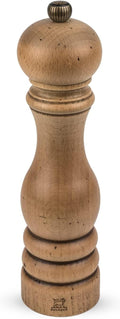 Peugeot - Paris Antique Manual Pepper Mill - Adjustable Grinder - Beechwood, Antique, 8.5in