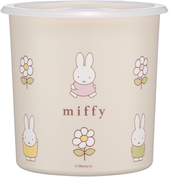 Skater SOT10-A One-Touch Seal Container, Large, 33.8 fl oz (1,000 ml), Airtight Container, Storage Container, Miffy