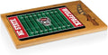 PICNIC TIME NCAA Icon Glass Top Cutting Board & Knife Set, Cheese Boards Charcuterie Boards, Serving Platter, (Parawood & Bamboo)