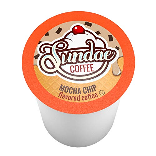 Two Rivers Coffee Ice Cream Flavored Coffee Pods, Variety Sampler Pack for Keurig 2.0 K Cup Brewers, 100 Count
