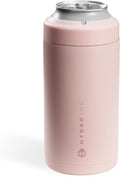 HydroJug Tall Can Cooler 16 oz, Stainless Steel Can Holder, Dusty Rose