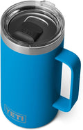 YETI Rambler 24 oz Mug, Vacuum Insulated, Stainless Steel with MagSlider Lid