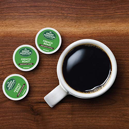 Green Mountain Coffee Roasters French Roast Keurig Single-Serve K-Cup Pods, Dark Roast Coffee, 72 Count