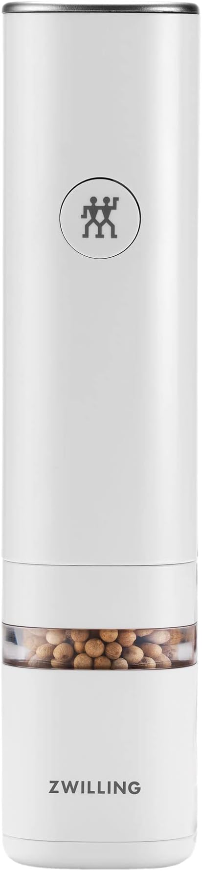 ZWILLING Enfinigy Electric Salt/Pepper Mill - White
