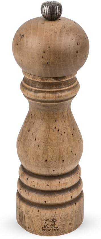 Peugeot Paris Classic Collection Antique Pepper Mill, 18cm/7", Natural