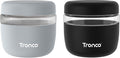 Tronco 24 oz Glass Food Storage & Lunch Bowl Containers with Airtight Lids | Leak & Spill Proof Meal Prep Container & Food Storage Jar for Lunch, Salad, Oats, Soup, BPA-Free, Microwave & Dishwasher Safe