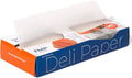 Fit Meal Prep [500 Pack] 12 x 10.75" Wax Paper Sheets for Food, Interfolded Precut Deli Pop Up Grease-Proof Sandwich Paper Wraps, Waterproof for Lunch, Food Basket, Microwave Cover, BBQ