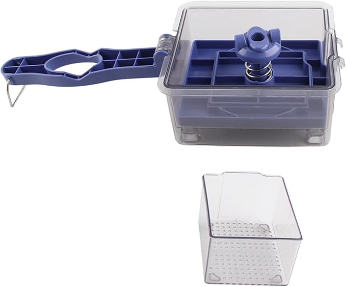 ABS Tofu Press Maker, Professional Tofu Presser Tool, Extra Firm Tofu with Easy Drain System, Stainless Steel Tofu Mold for DIY Tofu Making, Includes Pressing Plate, Handle and Tof