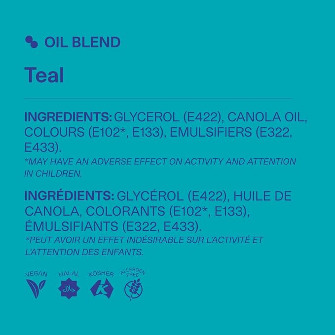 Colour Mill Oil Blend Food Coloring, 20 Milliliters Teal