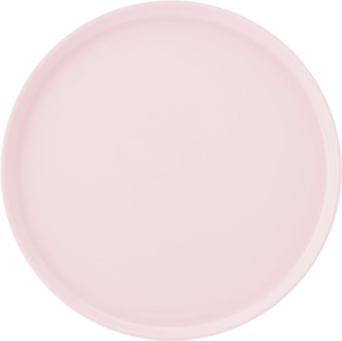 Mikasa Madison Misty Pink Bone China Dinnerware Set, 12-Piece Service for 4, Includes Dinner Plates, Salad Plates and Cereal Bowls, Dishwasher Safe