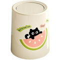 Plastic Trash can with lid, Universal Trash can, Weather-Resistant, Waste Sorting, for Bedroom, Study, Living Room(A,with lid)